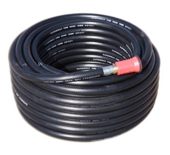 36M x 19mm Fire Hose And Nozzle  TV CUF14519MMX36N - Tank Management