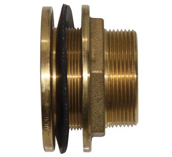 1 1/2" Brass Tank Outlet Fitting  TV ARFB038R - Tank Management