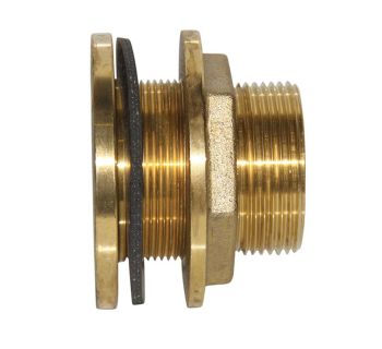 2" Brass Tank Outlet Fitting  T ARFB050R - Tank Management