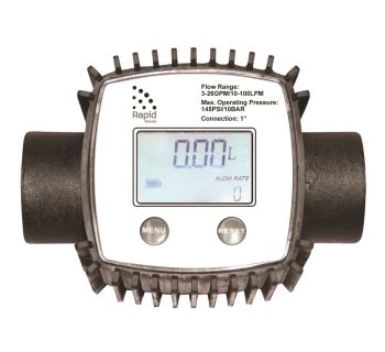 5 Digit Electronic Flow Meter 00000L  TV ADFPE25D5 - Tank Management