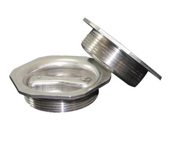 2" 304 Stainless Steel Bung  PLUG_11304 - Tank Management