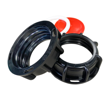 2" 3 piece Buttress Open Cap with Seal and O'Ring  CAP_04 - Tank Management