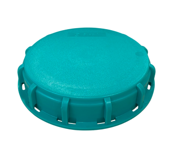 150mm Solid Poly Lid - Green  LID_14 - Tank Management