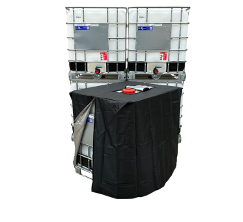 Single 420D Oxford Cloth IBC Unit Cover  IBC_COVER04 - Tank Management